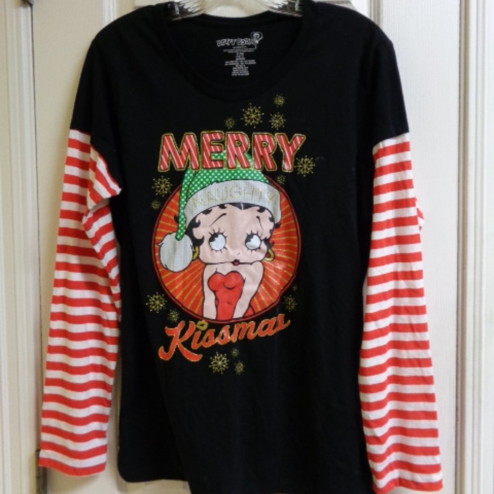 Betty Boop Christmas Shirt